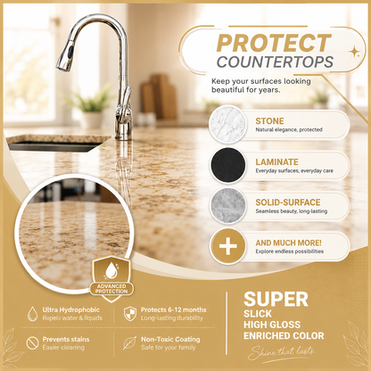 Home Multi-Surface Ceramic Coating Spray – Repels Water, Stains, Fingerprints & Grime